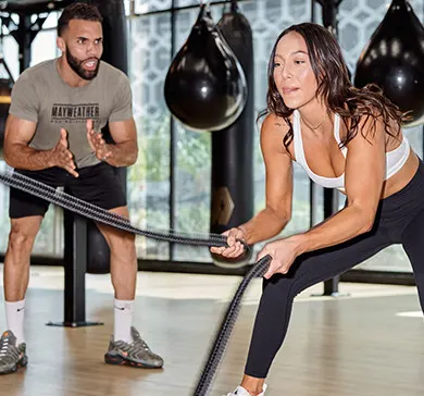 Personal Training class at Mayweather Boxing + Fitness