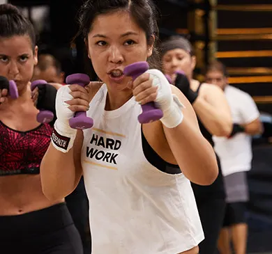 Undefeated class at Mayweather Boxing + Fitness